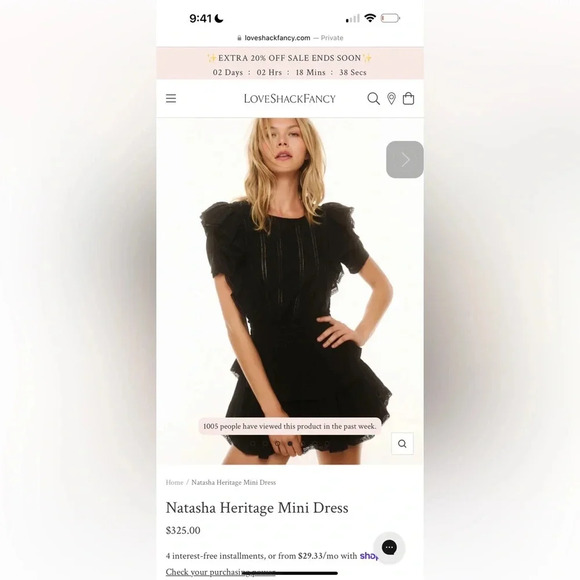 NATASHA HERITAGE DRESS
